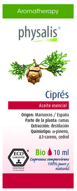 Aceite Esencial de Ciprés · Physalis · 10 ml