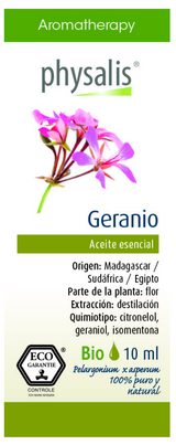 Aceite Esencial de Geranio · Physalis · 10 ml