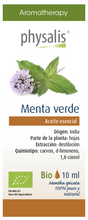 Aceite Esencial de Menta Verde · Physalis · 10 ml