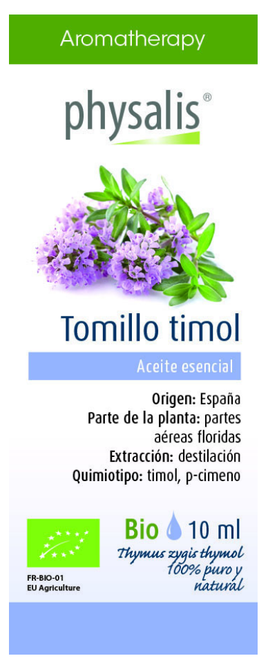 Aceite Esencial de Tomillo Timol · Physalis · 10 ml