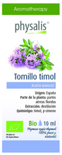 Aceite Esencial de Tomillo Timol · Physalis · 10 ml