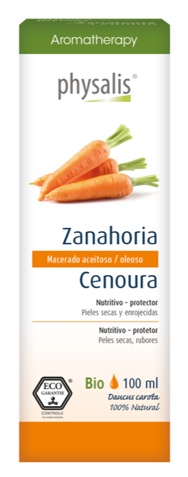 Aceite Vegetal de Zanahoria · Physalis · 100 ml