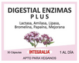 Digestial Enzimas Plus · Integralia · 30 cápsulas