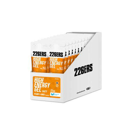 Pack High Energy Gel Cacahuete y Miel Salty · 226ERS · 24×76 gramos