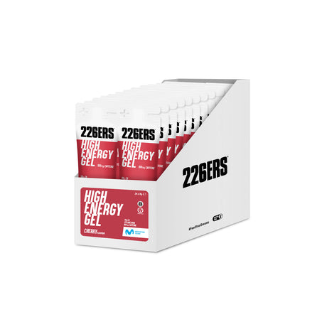 Pack High Energy Gel Cereza + Cafeína · 226ERS · 24×76 gramos