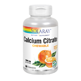 Calcio Citrato Masticable · Solaray · 60 comprimidos