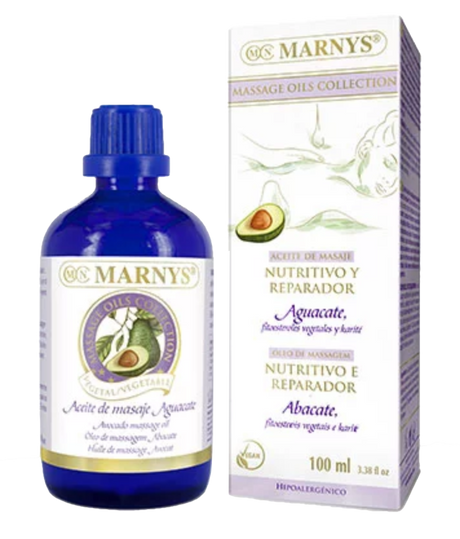 Aceite de Masaje de Aguacate · Marnys · 100 ml