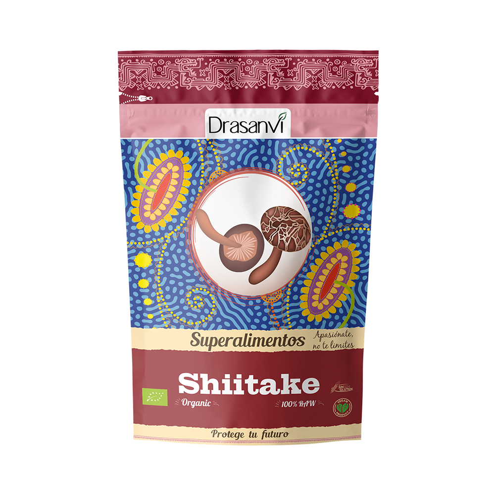 Shiitake BIO · Drasanvi · 125 gramos [Caducidad 02/2025]