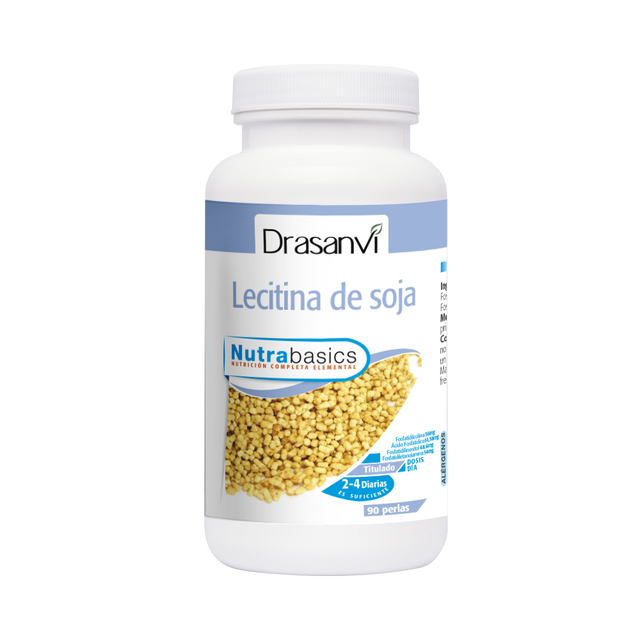Lecitina de Soja 540 mg · Drasanvi · 90 perlas