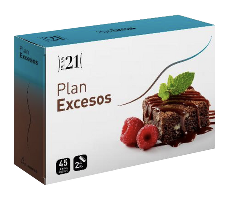Plan Excesos · Plameca · 45 cápsulas