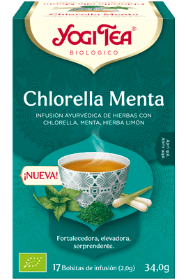 Chlorella Menta · Yogi Tea · 17 filtros
