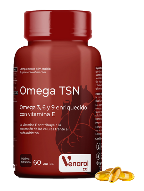 Omega TSN · Herbora · 60 perlas