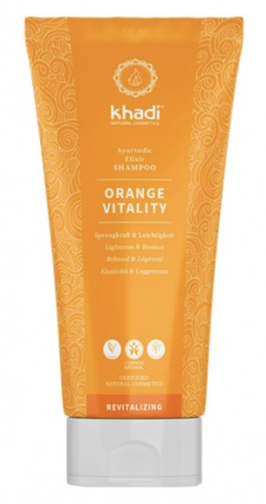Champú Naranja Vitalidad · Khadi · 200 ml