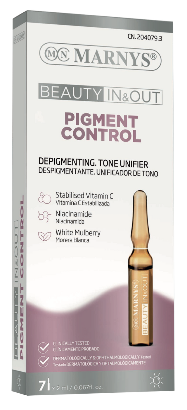 Pigment Control · Marnys · 7 ampollas
