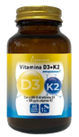 Vitamina D3+K2 · Plameca · 60 cápsulas