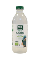 Jugo de Aloe Vera con Pulpa · Naturgreen · 1 litro