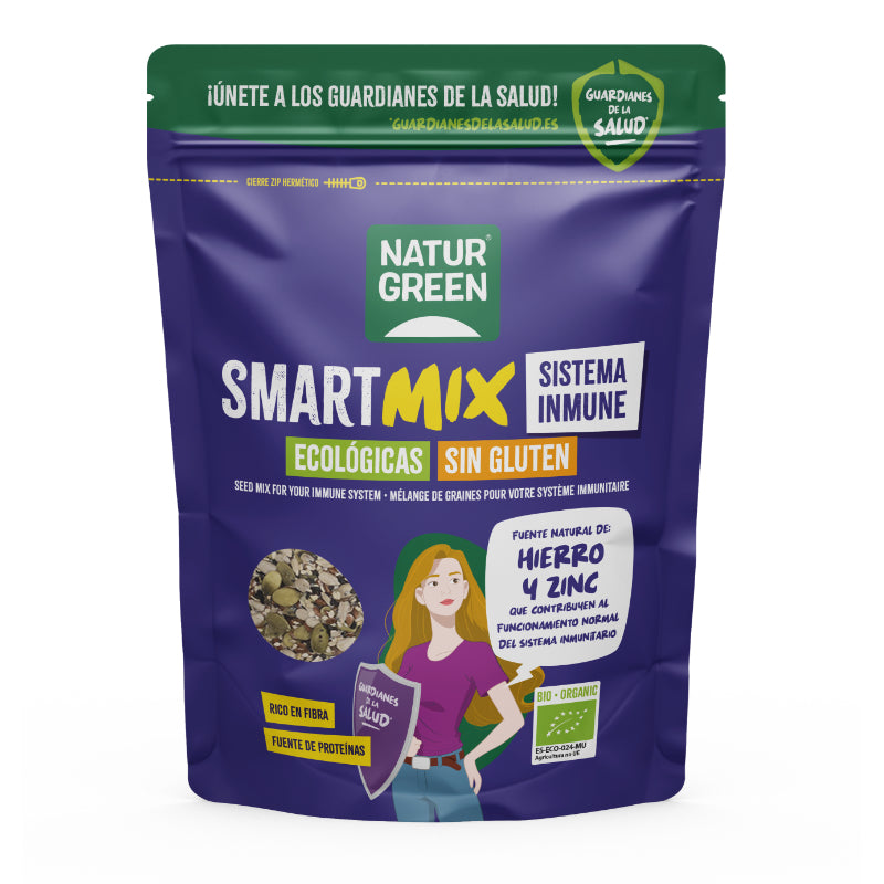 Mezcla de Semillas para Sistema Inmune Bio · Naturgreen · 175 gramos