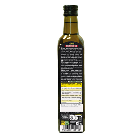 Salsa de Soja Tamari Reducido en Sal Bio · Naturgreen · 500 ml