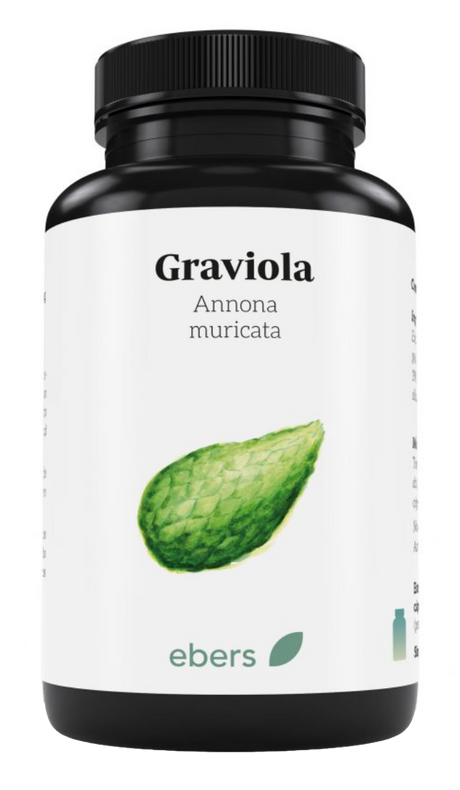 Graviola · Ebers · 60 cápsulas