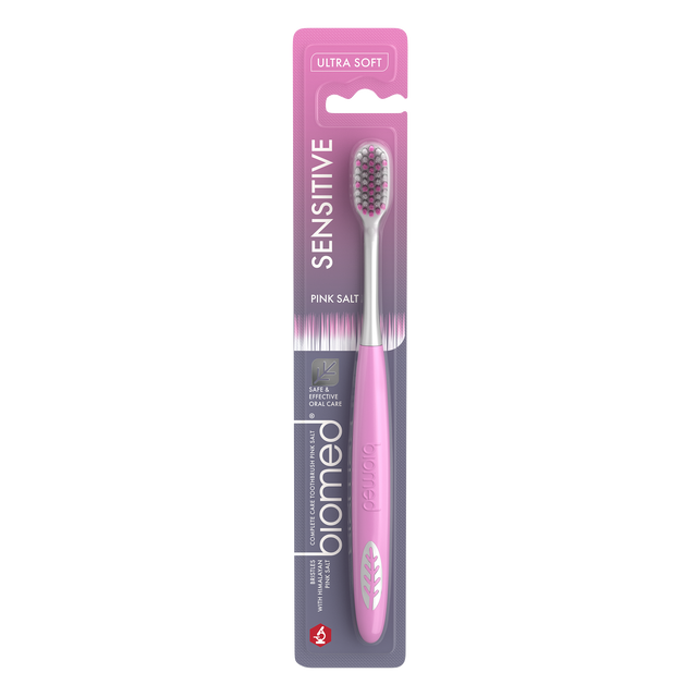 Cepillo Dental Pink Salt · Biomed · 1 unidad
