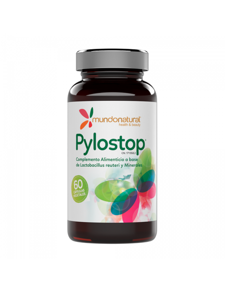 Pylostop · Mundo Natural · 60 cápsulas