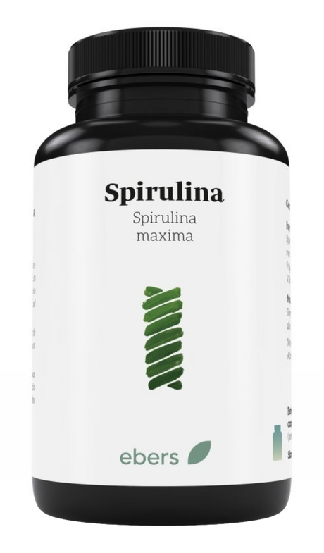 Spirulina 400 mg · Ebers · 100 comprimidos
