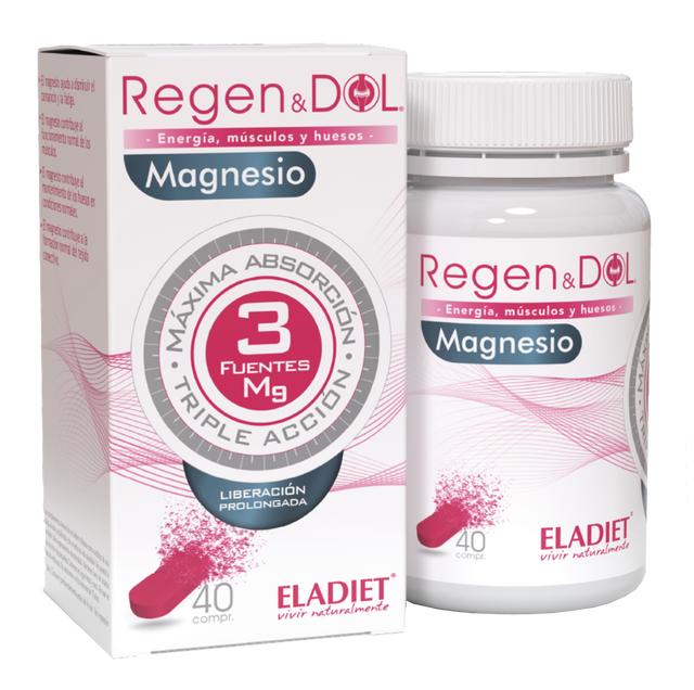 RegenDol Magnesio · Eladiet · 40 comprimidos