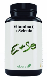 Vitamina E + Selenio · Ebers · 60 comprimidos