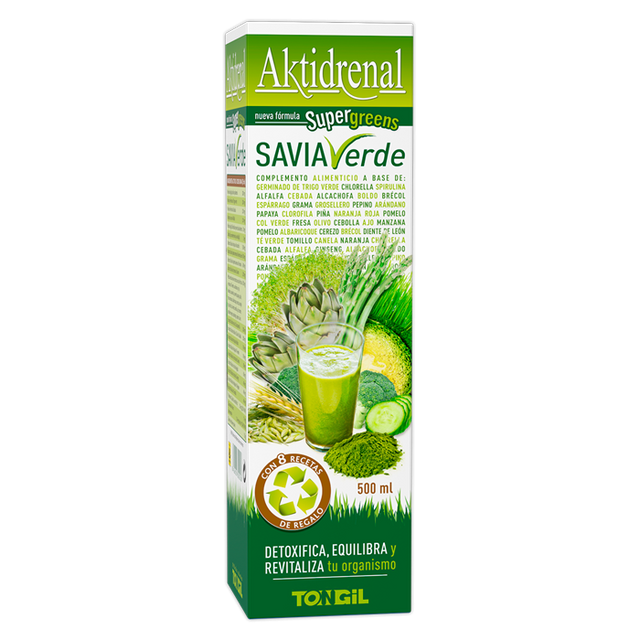 Aktidrenal Savia Verde · Tongil · 500 ml