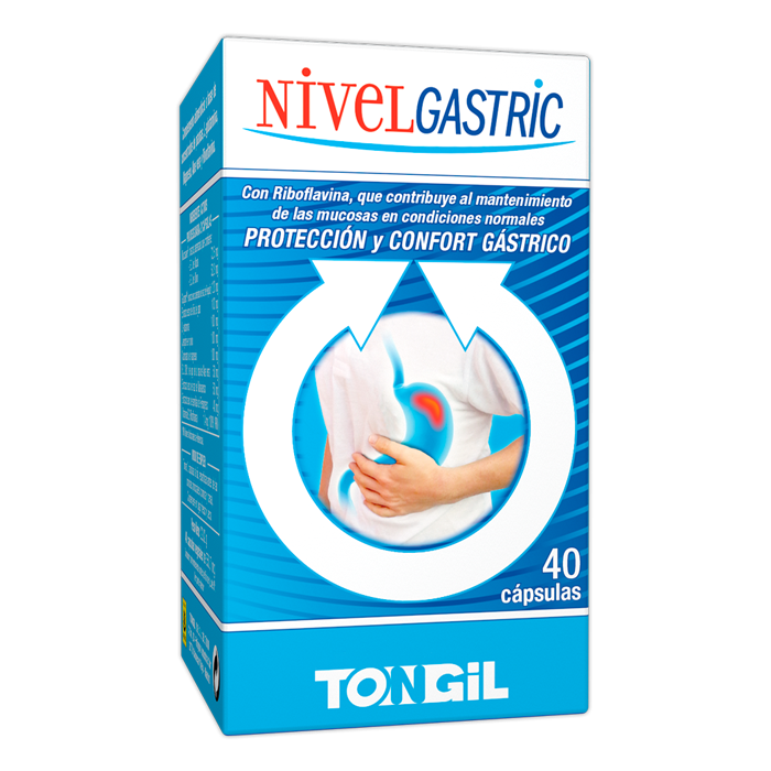 Nivelgastric · Tongil · 40 cápsulas