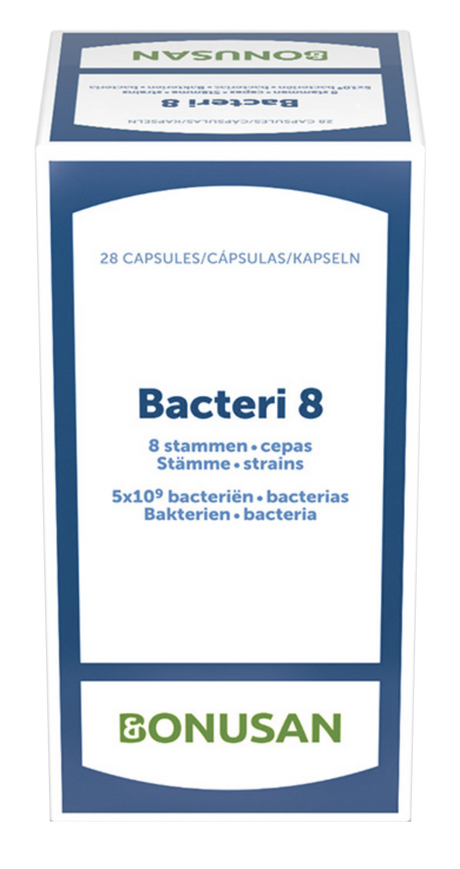 Bacteri 8 · Bonusan · 28 cápsulas