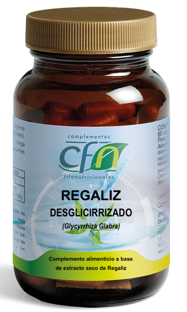 Regaliz Desglicirrizado · CFN · 60 cápsulas
