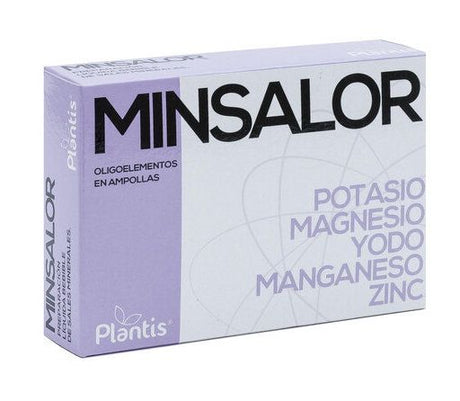 Minsalor · Plantis · 20 ampollas