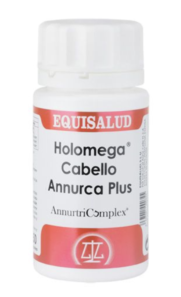 Holomega Cabello Annurca Plus · Equisalud · 50 cápsulas