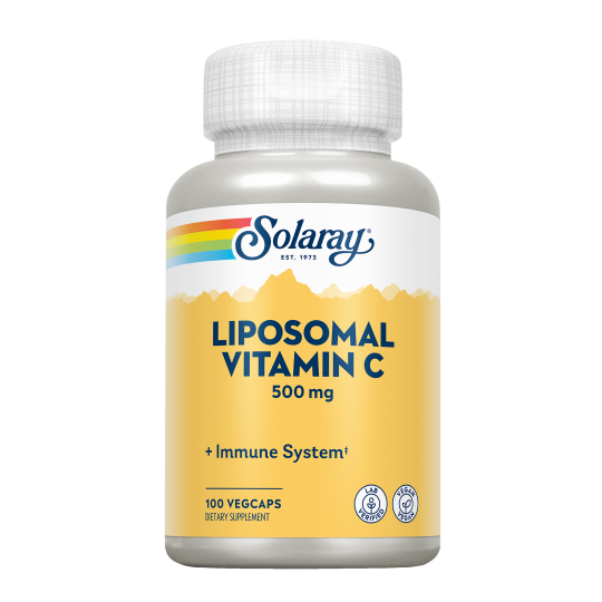 Liposomal Vitamina C 500 mg · Solaray · 100 cápsulas