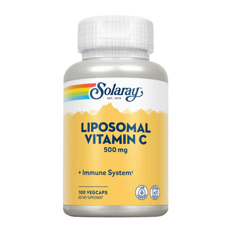Liposomal Vitamina C 500 mg · Solaray · 100 cápsulas