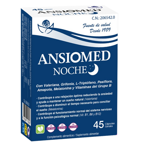 Ansiomed Noche · Bioserum · 45 cápsulas