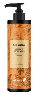Champú Senssitive Reparador · Ebers · 250 ml