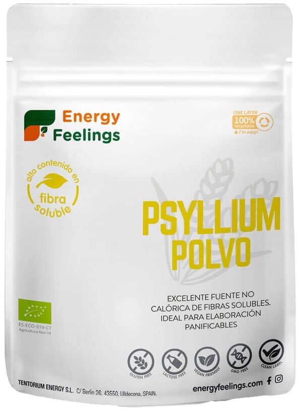 Psyllium en Polvo · Energy Feelings · 200 gramos
