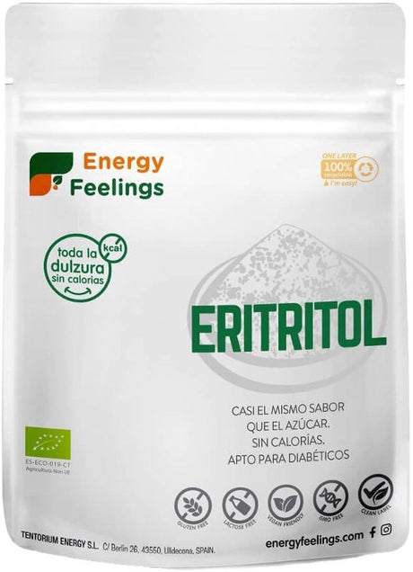 Eritritol en Polvo Bio · Energy Feelings · 200 gramos