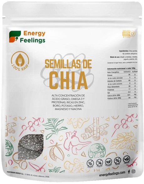 Semillas de Chía · Energy Feelings · 1 kg