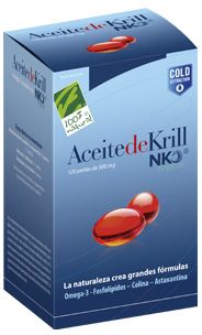 Aceite de Krill NKO · 100% Natural · 120 perlas