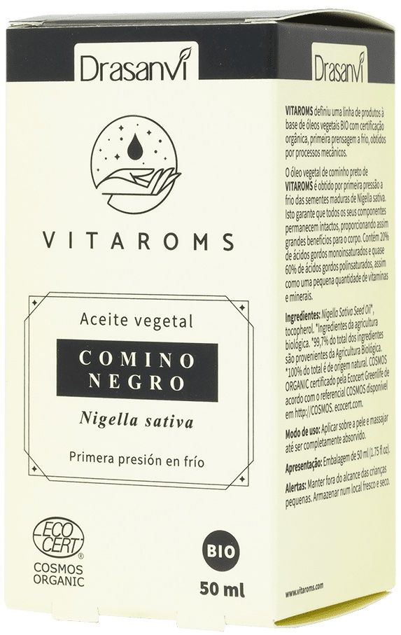 Aceite Vegetal de Comino Negro · Drasanvi · 50 ml