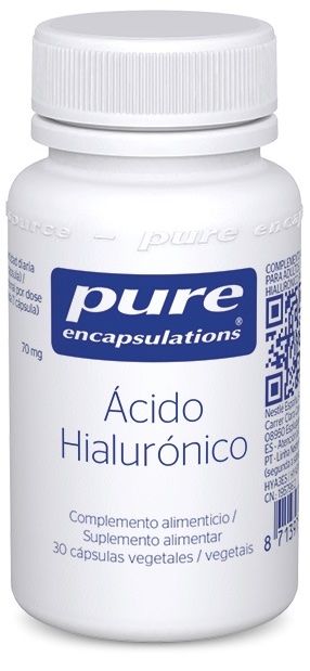 Ácido Hialurónico · Pure Encapsulations · 30 cápsulas