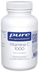 Vitamina C 1.000 · Pure Encapsulations · 90 cápsulas