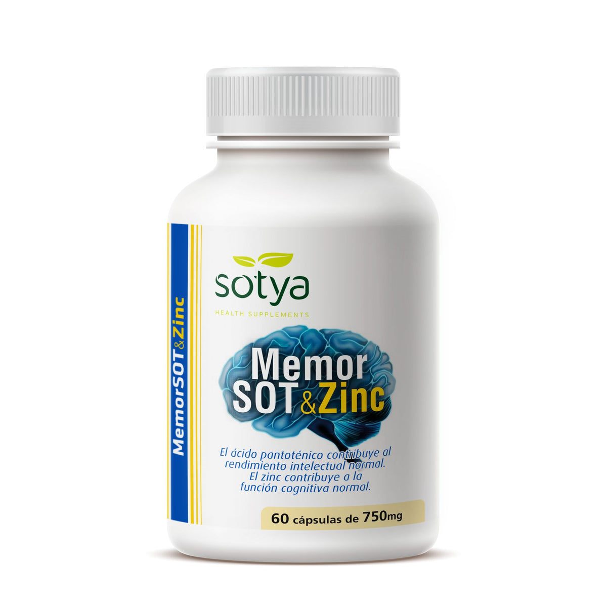 MemorSOT & Zinc · Sotya · 60 cápsulas