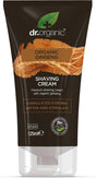 Crema de Afeitar de Ginseng Orgánico · Dr. Organic · 125 ml