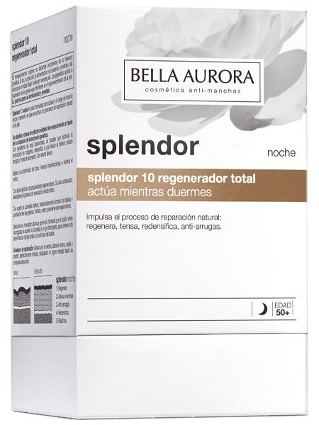 Splendor10 Crema Antiedad de Noche · Bella Aurora · 50 ml
