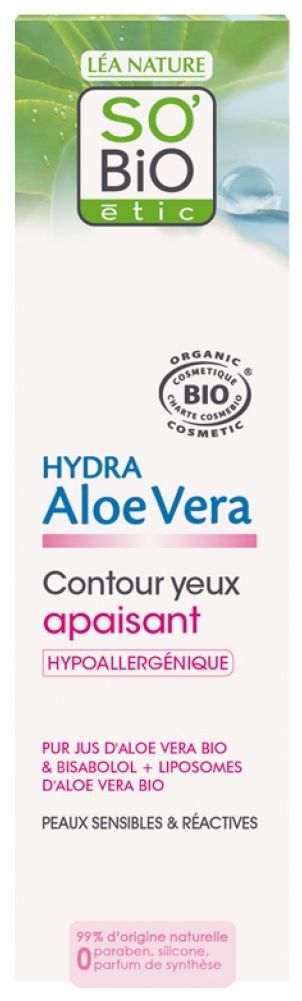 Contorno de Ojos Calmante · So’Bio etic · 15 ml