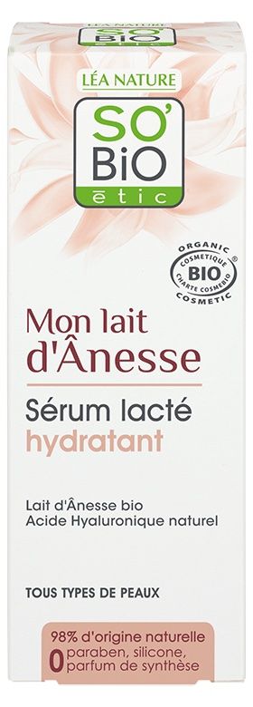 Sérum Lácteo Hidratante · So’Bio etic · 30 ml